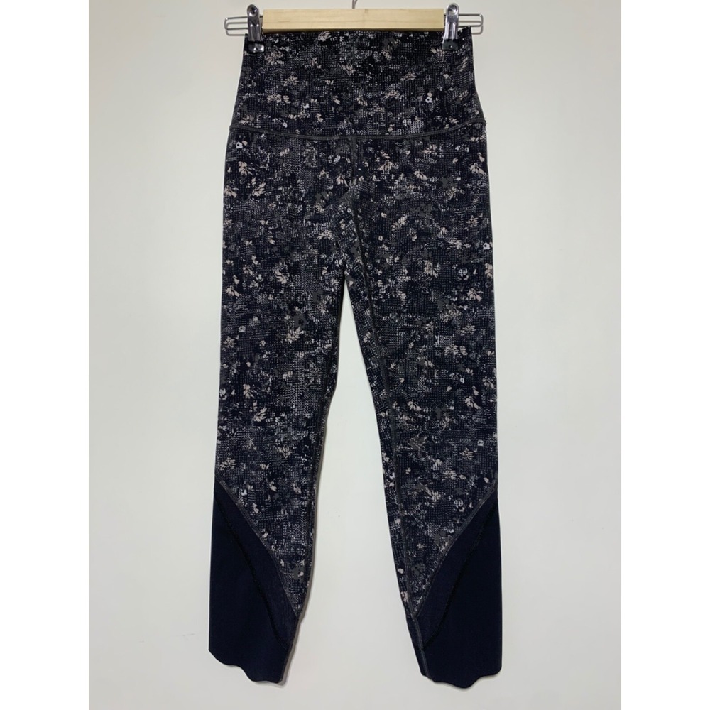 Lululemon Women Wunder Under Crop II Full-On Luxtreme Leggings No Size Dot